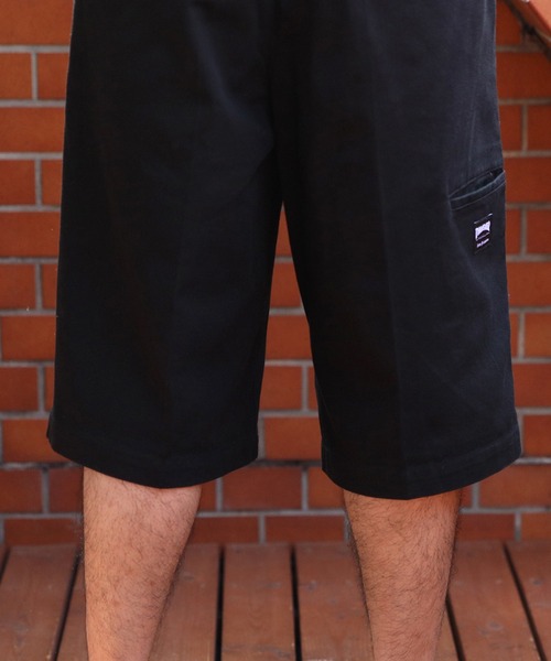 THRASHER(スラッシャー)の「THRASHER カツラギワークハーフパンツ(その他パンツ・メンズ・ベージュ/パープル/ブラック/オフホワイト・LARGE/MEDIUM/X-LARGE)」の8枚目の写真