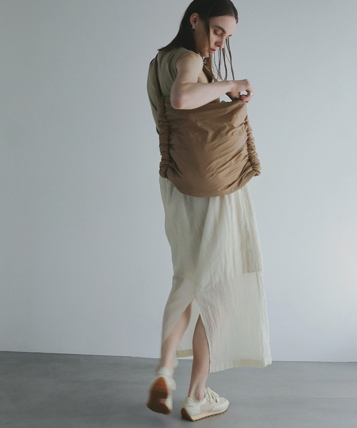 MANOF(マノフ)の「YAHKI×MANOF TOTE BAG(ショルダーバッグ・レディース・オレンジ/ブラック/ベージュ・FREE)」の17枚目の写真