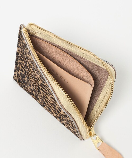 Steven Alan（スティーブンアラン）の「＜MASTER&Co.＞LEATHER MINI WALLET LEOPARD/ウォレット（財布・レディース・ベージュ・FREE）」の4枚目の写真