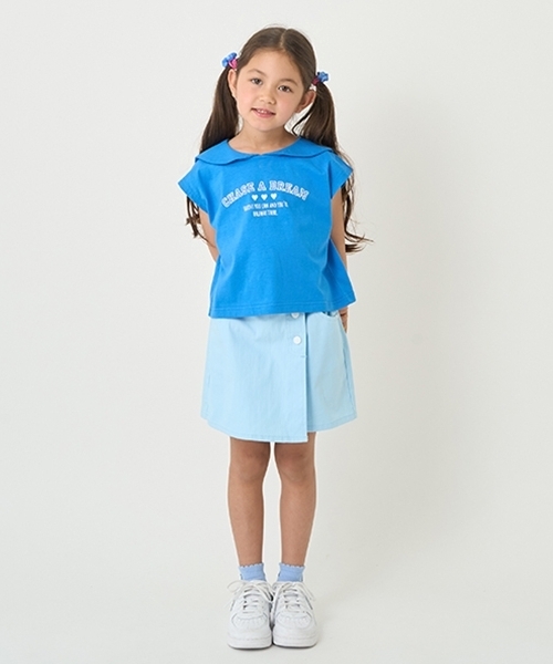 minimal（ミニマル）の「ラップショートパンツ（その他パンツ・キッズ・サックスブルー/黄緑系/ホワイト/ピンク/ブルー系その他・90cm/140cm/130cm/100cm/110cm/120cm）」の3枚目の写真