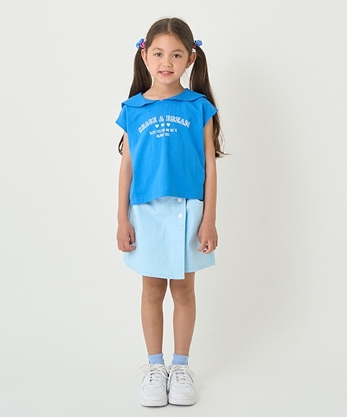 minimal（ミニマル）の「ラップショートパンツ（その他パンツ・キッズ・サックスブルー/黄緑系/ホワイト/ピンク/ブルー系その他・90cm/140cm/130cm/100cm/110cm/120cm）」の20枚目の写真