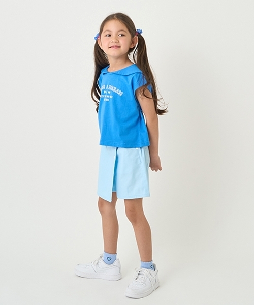 minimal（ミニマル）の「ラップショートパンツ（その他パンツ・キッズ・サックスブルー/黄緑系/ホワイト/ピンク/ブルー系その他・90cm/140cm/130cm/100cm/110cm/120cm）」の21枚目の写真