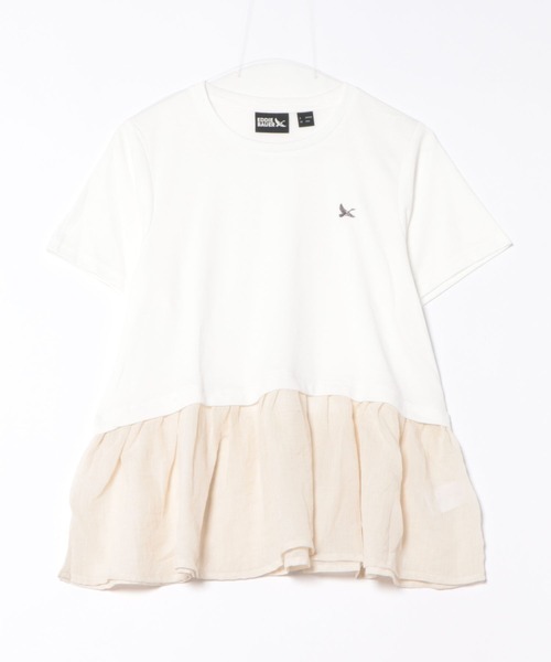 Eddie Bauer(エディーバウアー)の「ドッキング フレア Tシャツ(Tシャツ/カットソー・レディース・ブラック/ホワイト・S/M/L/XL)」の14枚目の写真