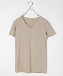 やわらかストレッチインナーVネックTシャツ/Fffit エフィット/494505