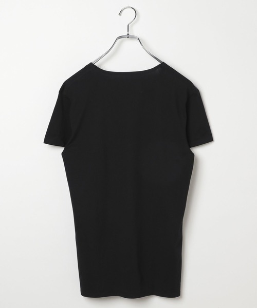 GLOBAL WORK(グローバルワーク)の「やわらかストレッチインナーVネックTシャツ/Fffit エフィット/494505(Tシャツ/カットソー・メンズ・ホワイト/ブラック/ライトベージュ・SMALL/LARGE/X-LARGE/MEDIUM)」の19枚目の写真