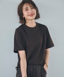 【Saori Oyamada × SLOANE × ANAYI】コットン天竺コンパクトTシャツ