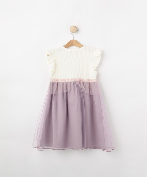 SHOO・LA・RUE(シューラルー)の「【100-120cm】おんなのこの憧れ プリンセス風チュールドレス(ワンピース・キッズ・ライトパープル/ピンク系1・12/10/11)」の7枚目の写真