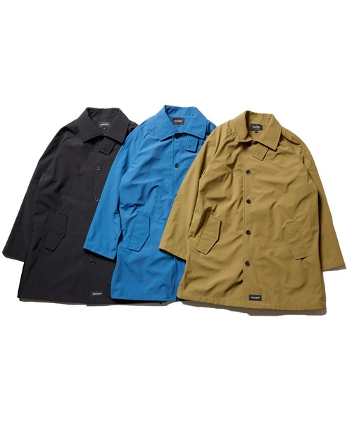 VIRGOwearworks(ヴァルゴウェアワークス)の「VOID COMMANDER COAT(ステンカラーコート・レディース・ブルー/カーキ/ブラック・2/3/4)」の11枚目の写真