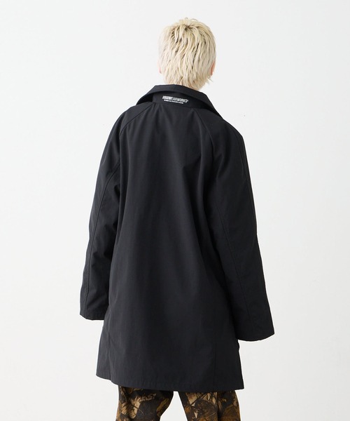 VIRGOwearworks(ヴァルゴウェアワークス)の「VOID COMMANDER COAT(ステンカラーコート・レディース・ブルー/カーキ/ブラック・2/3/4)」の18枚目の写真