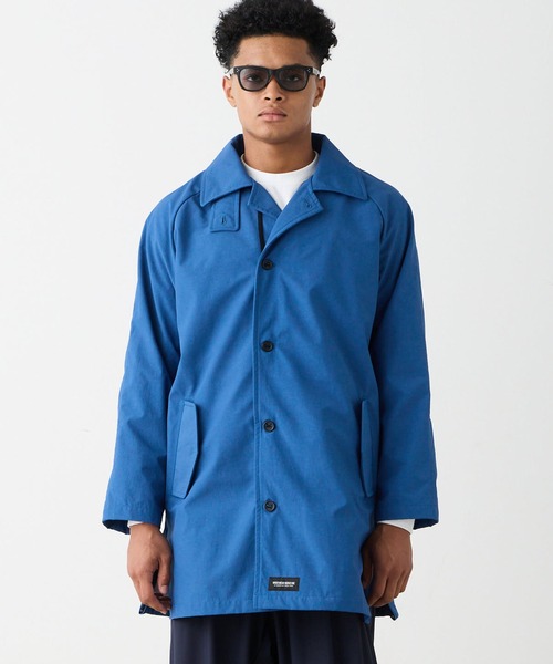 VIRGOwearworks(ヴァルゴウェアワークス)の「VOID COMMANDER COAT(ステンカラーコート・レディース・ブルー/カーキ/ブラック・2/3/4)」の21枚目の写真