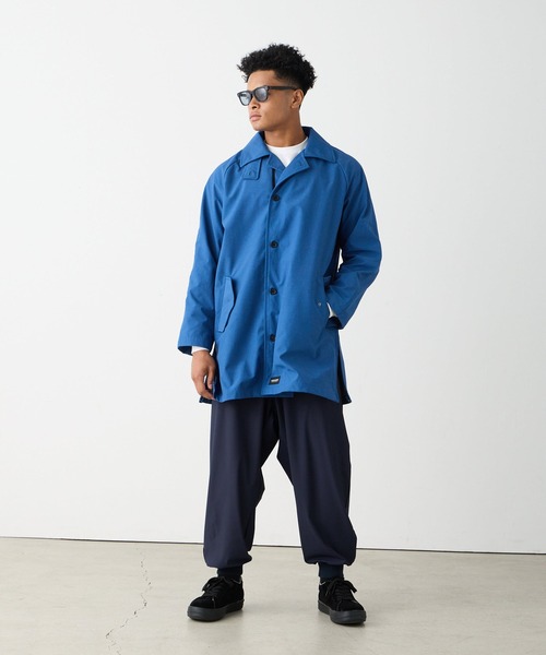 VIRGOwearworks(ヴァルゴウェアワークス)の「VOID COMMANDER COAT(ステンカラーコート・レディース・ブルー/カーキ/ブラック・2/3/4)」の5枚目の写真