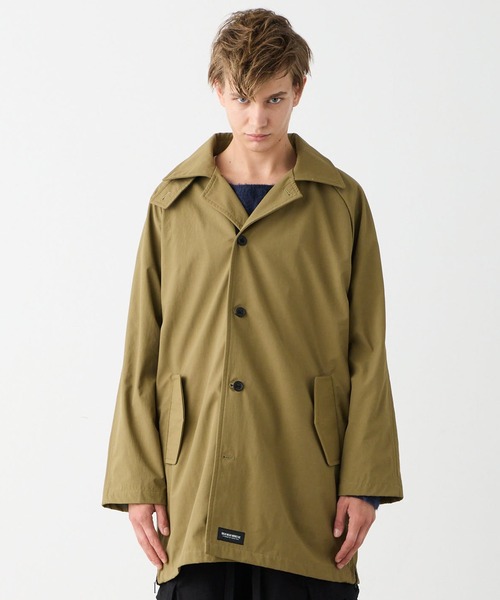 VIRGOwearworks(ヴァルゴウェアワークス)の「VOID COMMANDER COAT(ステンカラーコート・レディース・ブルー/カーキ/ブラック・2/3/4)」の19枚目の写真