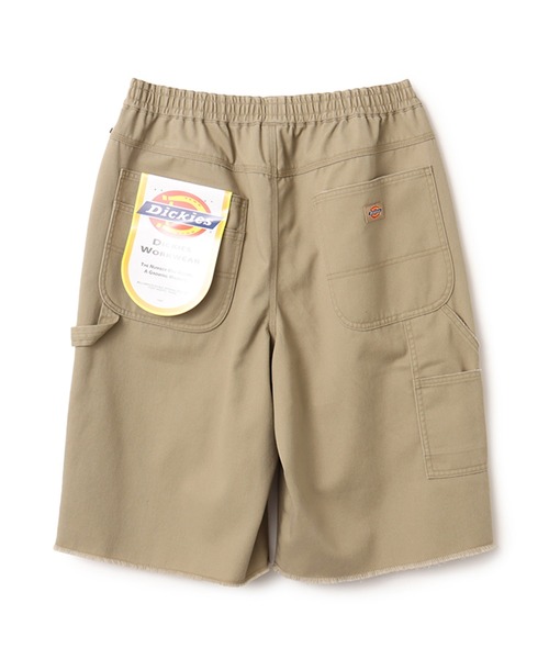 Dickies(ディッキーズ)の「Dickies x atmos EASY DOUBLE KNEE PAINTER SHORTS / ディッキーズ x アトモス イージー ダブルニー ペインター ショーツ 【SP】(その他パンツ・メンズ・ベージュ/ブラック・M/XL/L)」の8枚目の写真