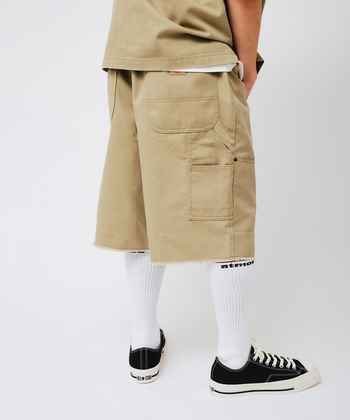 Dickies(ディッキーズ)の「Dickies x atmos EASY DOUBLE KNEE PAINTER SHORTS / ディッキーズ x アトモス イージー ダブルニー ペインター ショーツ 【SP】(その他パンツ・メンズ・ベージュ/ブラック・M/XL/L)」の7枚目の写真