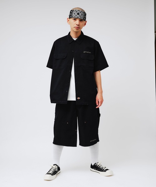 Dickies x atmos EASY DOUBLE KNEE PAINTER SHORTS