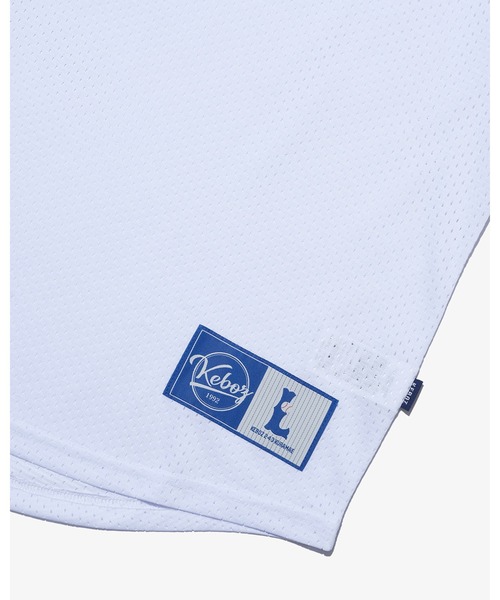 KEBOZ(ケボズ)の「EFG MESH BASEBALL HALF ZIP JERSEY(シャツ/ブラウス・メンズ・バーガンディー/ホワイト/ブラック/スカイブルー・M/XL/L/S)」の16枚目の写真