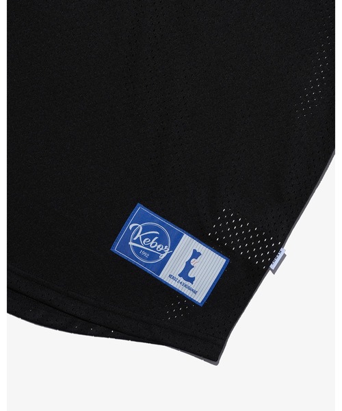 KEBOZ(ケボズ)の「EFG MESH BASEBALL HALF ZIP JERSEY(シャツ/ブラウス・メンズ・バーガンディー/ホワイト/ブラック/スカイブルー・M/XL/L/S)」の19枚目の写真