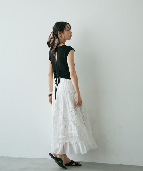 サエ！美品DeuxiemeClasse★WASHED TUCKスカート★ セール】WASHED TUCK スカート（スカート）｜Deuxieme Classe