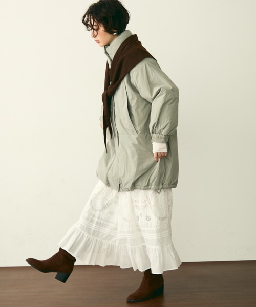 カットワークレースギャザースカート（スカート）｜Trish（トリッシュ