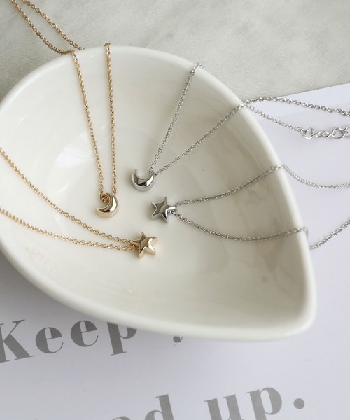 colleca la（コレカラ）の「星と月のアンクレット（アンクレット・レディース・シルバー系2/ゴールド系1/ゴールド系2/シルバー系1・FREE）」の9枚目の写真