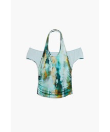 Desigual | Y2K レイヤード ホルターネック 取り外し可能Tシャツ ミニ丈(Tシャツ/カットソー)