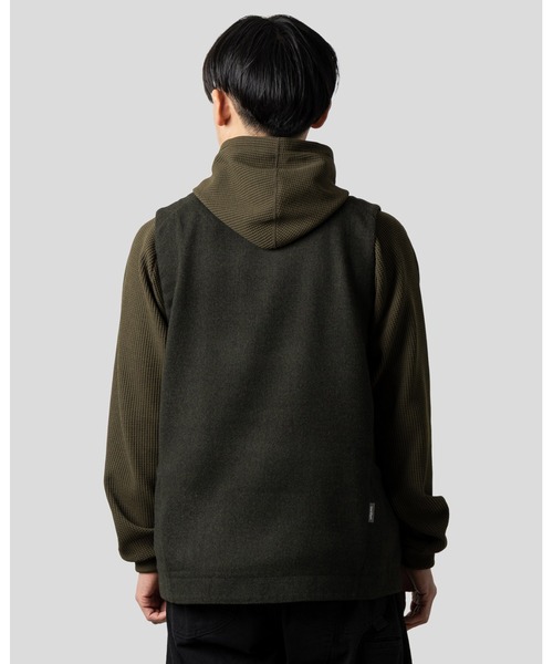 narifuri（ナリフリ）の「ツイーディワークベスト（ベスト・メンズ・ダークブラウン/ダークグリーン・X-LARGE/LARGE/MEDIUM/SMALL）」の13枚目の写真