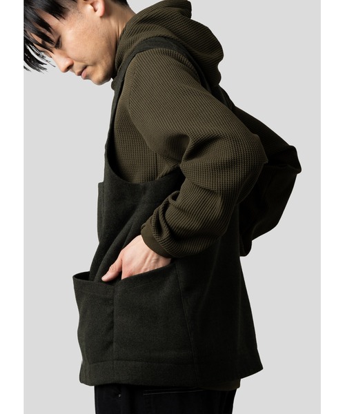 narifuri（ナリフリ）の「ツイーディワークベスト（ベスト・メンズ・ダークブラウン/ダークグリーン・X-LARGE/LARGE/MEDIUM/SMALL）」の14枚目の写真