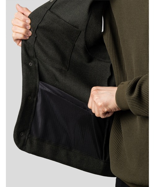 narifuri（ナリフリ）の「ツイーディワークベスト（ベスト・メンズ・ダークブラウン/ダークグリーン・X-LARGE/LARGE/MEDIUM/SMALL）」の15枚目の写真
