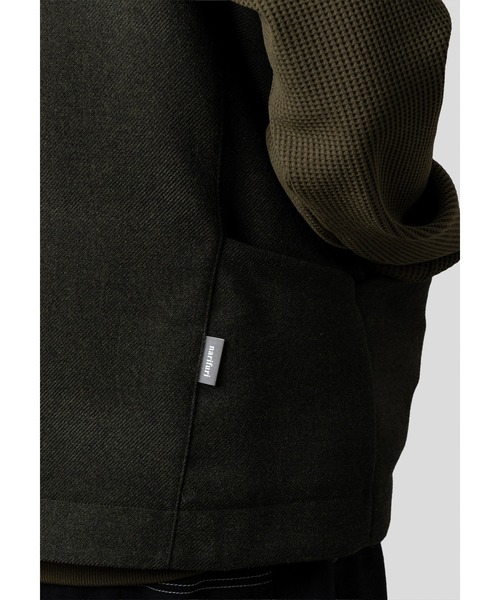 narifuri（ナリフリ）の「ツイーディワークベスト（ベスト・メンズ・ダークブラウン/ダークグリーン・X-LARGE/LARGE/MEDIUM/SMALL）」の3枚目の写真