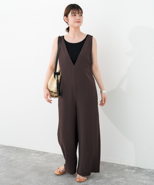Spick&Span ベッドフォードオーバーオール★サロペットワンピース黒M38 Spick & Span（スピックアンドスパン）の「≪追加≫ベッド