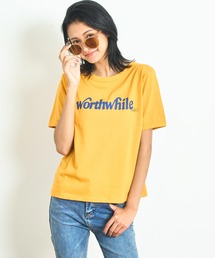 anap mimpi | カラー ロゴ プリント コンパクト Tシャツ(Tシャツ/カットソー)