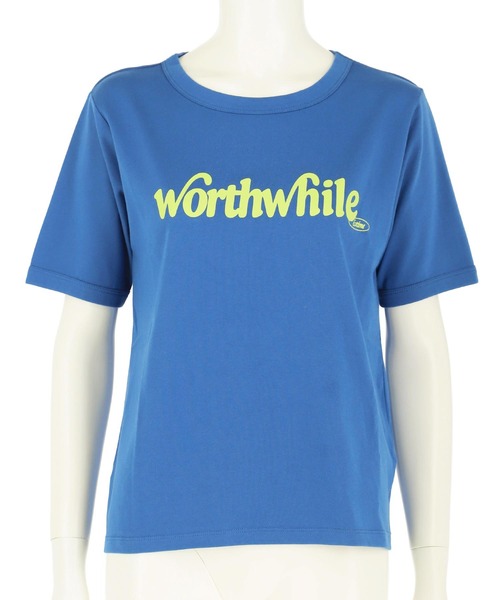 anap mimpi（アナップミンピ）の「カラー ロゴ プリント コンパクト Tシャツ（Tシャツ/カットソー・レディース・ブルー/ブラック/イエロー・FREE）」の22枚目の写真