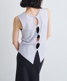 CODE A（コードエー）の「twist sheer rib tops（Tシャツ/カットソー）」