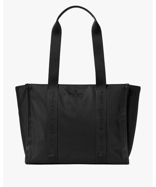 kate spade new york(ケイトスペード ニューヨーク)の「キップ ラージ トート(トートバッグ・レディース・ブラック・ONESIZE)」の1枚目の写真