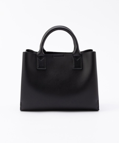 Honeys（ハニーズ）の「両あおりリボン風バッグ（ハンドバッグ・レディース・アイボリー/ブラック/ボルドー・FREE）」の15枚目の写真