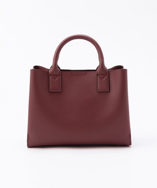 Honeys（ハニーズ）の「両あおりリボン風バッグ（ハンドバッグ・レディース・アイボリー/ブラック/ボルドー・FREE）」の18枚目の写真