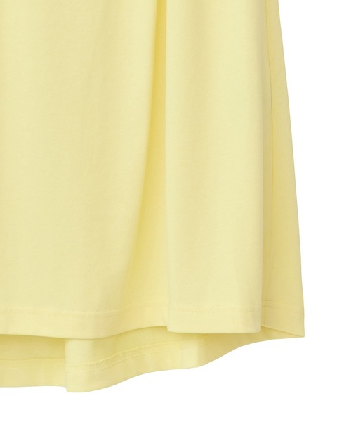 Green　Parks（グリーンパークス）の「配色ステッチノースリーブチュニック（チュニック・レディース・イエロー/カーキ/ブルー・FREE）」の18枚目の写真