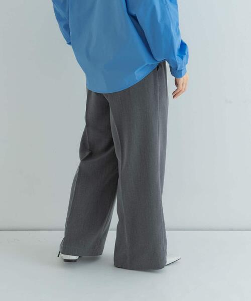 URBAN RESEARCH Sonny Label（アーバンリサーチサニーレーベル）の「タックワイドイージーパンツ（その他パンツ・レディース・ブラック/グレー・38/36）」の15枚目の写真