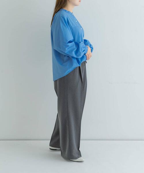 URBAN RESEARCH Sonny Label（アーバンリサーチサニーレーベル）の「タックワイドイージーパンツ（その他パンツ・レディース・ブラック/グレー・38/36）」の17枚目の写真