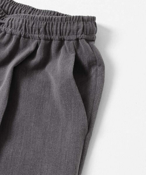 新品アーバンリサーチ★微光沢ウエストゴムタックワイドクロップドパンツグレー★3点以上落札で宅急便送料無料！平日15時入金分当日発送可 セールタックワイドイージーパンツ（その他パンツ）｜URBAN RESEARCH