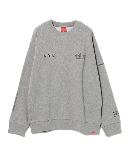 Manhattan Portage(マンハッタンポーテージ)の「Manhattan Portage / Sweat Trainer(スウェット・メンズ・グレー系その他/ブラック・M/S/L/XL)」の2枚目の写真