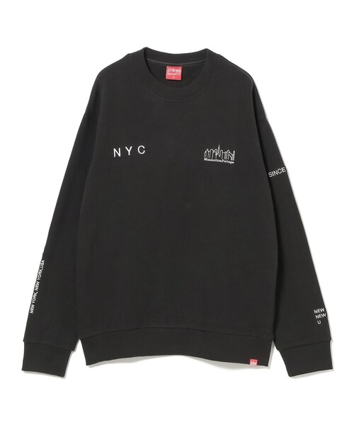 Manhattan Portage(マンハッタンポーテージ)の「Manhattan Portage / Sweat Trainer(スウェット・メンズ・グレー系その他/ブラック・M/S/L/XL)」の1枚目の写真
