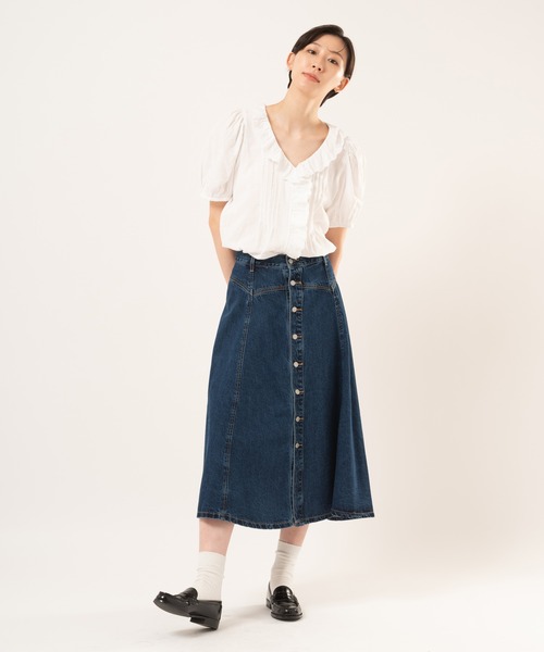 Levi's/リーバイス ヨーク ウエスタン デニムスカート（デニム