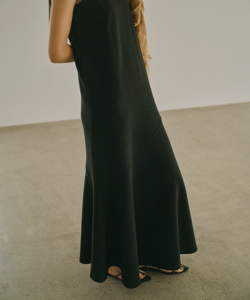 テクスチャーカットワンピース（ワンピース）｜anuans（ア