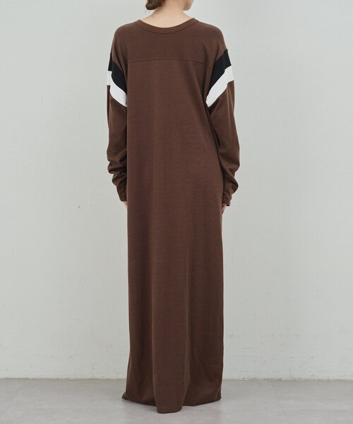 GALLARDAGALANTE（ガリャルダガランテ）の「【PEAS】フットボールワンピース（ワンピース・レディース・ブラウン/ブラック・FREE）」の14枚目の写真