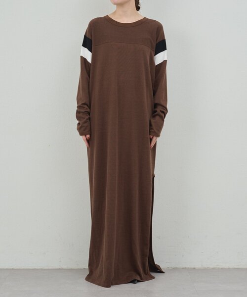 GALLARDAGALANTE（ガリャルダガランテ）の「【PEAS】フットボールワンピース（ワンピース・レディース・ブラウン/ブラック・FREE）」の18枚目の写真