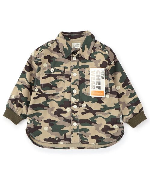 セール】【WEB限定/リンク】シェフ シャツジャケット_ジュニア対応