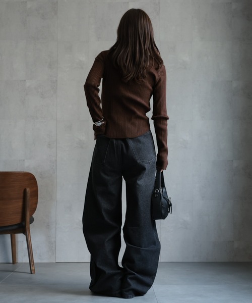 model：156cm 着用サイズ：FREE