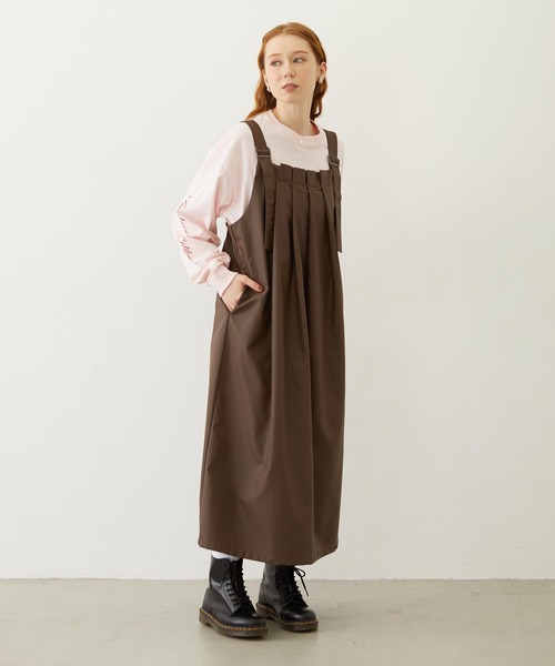 MILKFED.(ミルクフェド)の「HEART AND ROSE L/S TEE(Tシャツ/カットソー・レディース・ブラック/ライトピンク/ホワイト・M/L)」の16枚目の写真