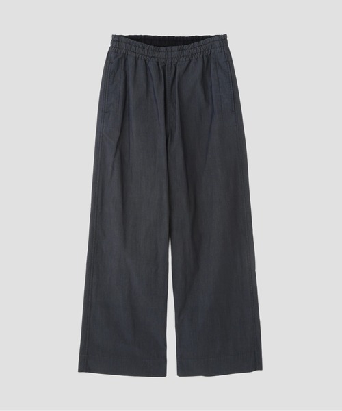 MHL.（エムエイチエル）の「DENSE COTTON NYLON（その他パンツ・レディース・ダークグリーン/ネイビー・0/1/2/3）」の8枚目の写真